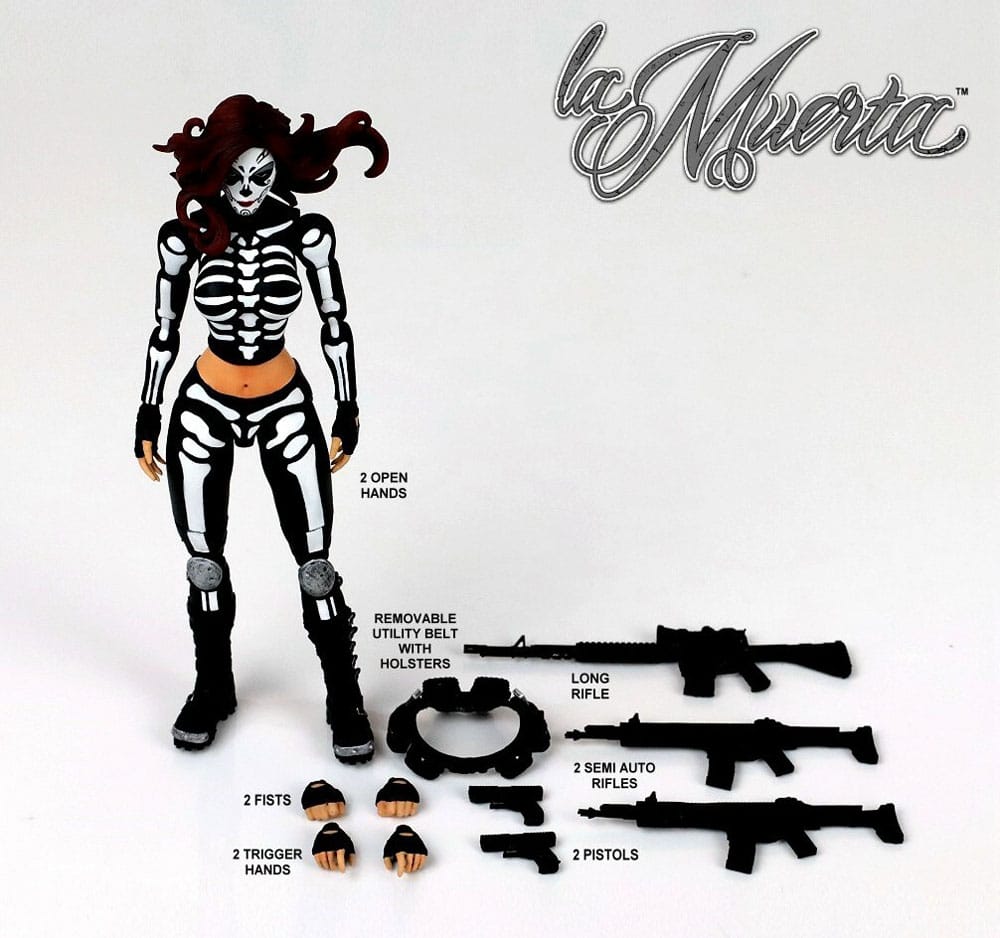 La Muerta 1/12 La Muerta Executive Replica Action Figure 15cm