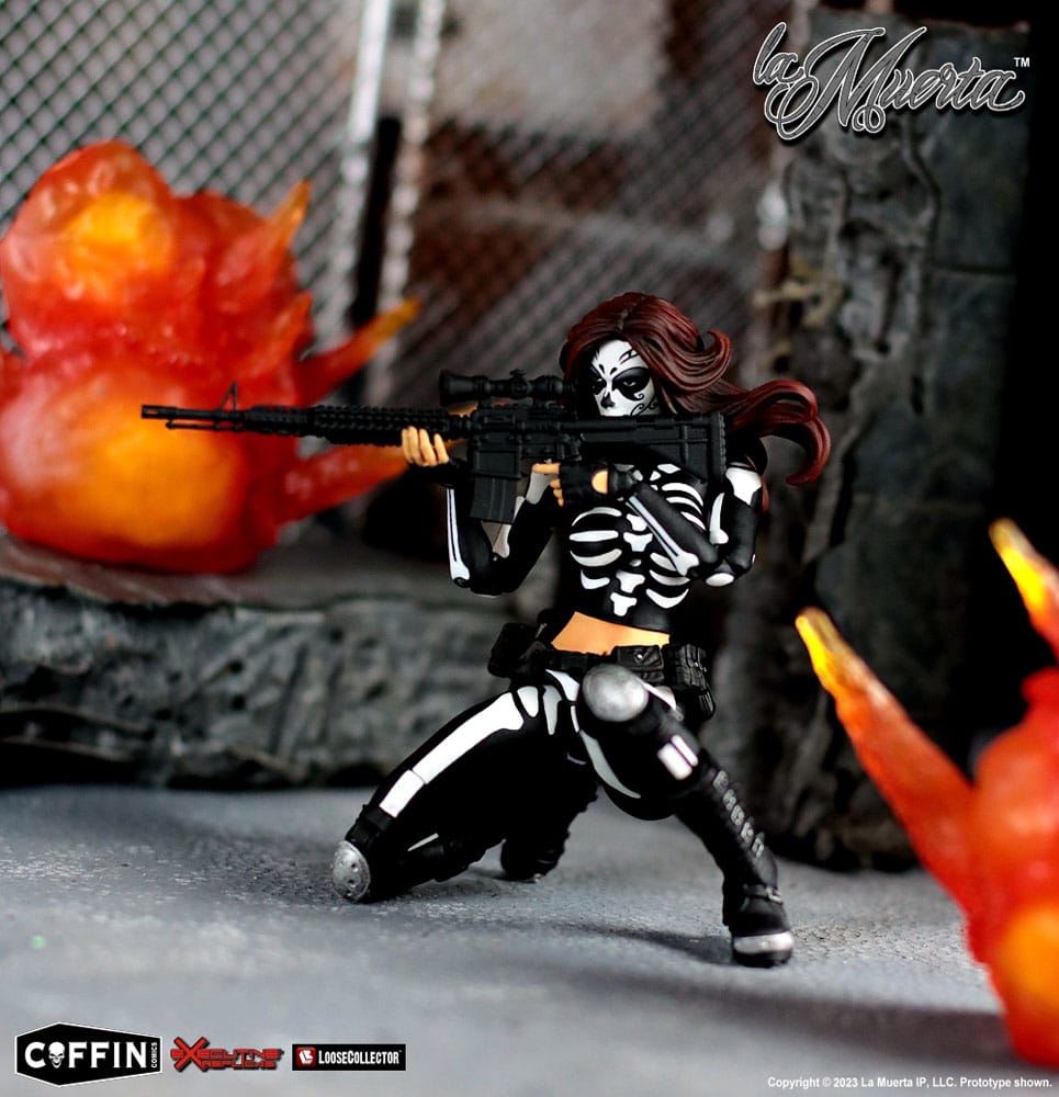 La Muerta 1/12 La Muerta Executive Replica Action Figure 15cm