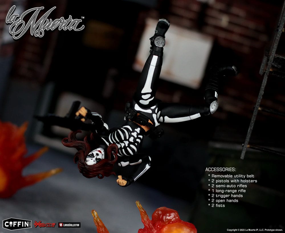 La Muerta 1/12 La Muerta Executive Replica Action Figure 15cm