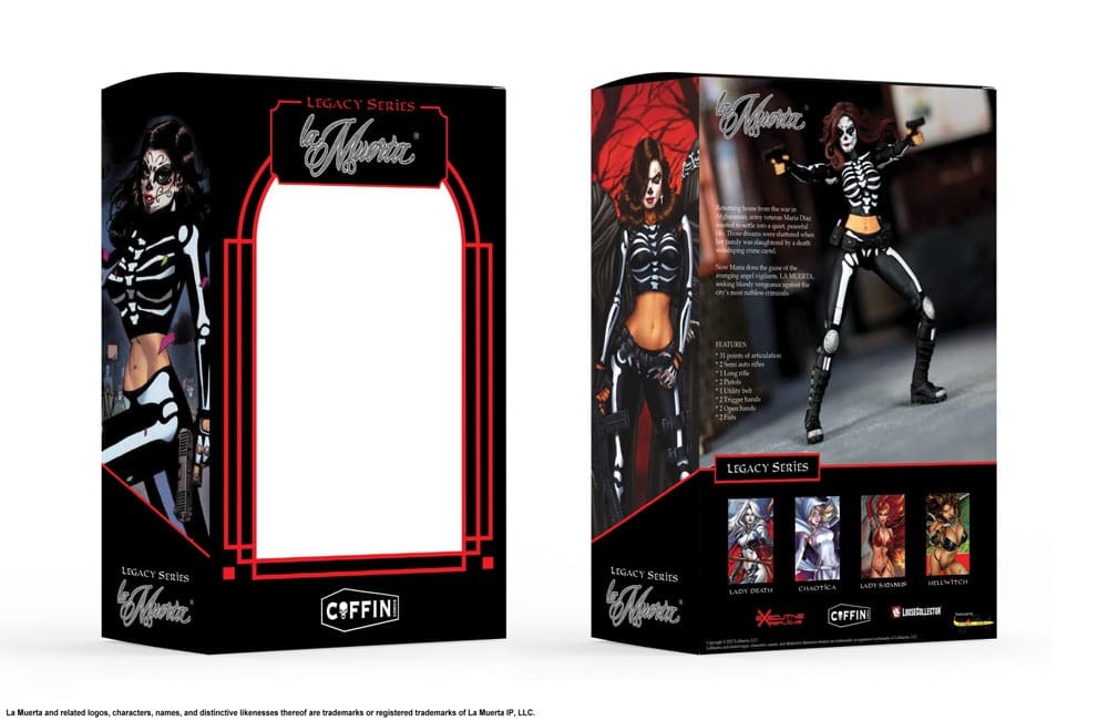 La Muerta 1/12 La Muerta Executive Replica Action Figure 15cm