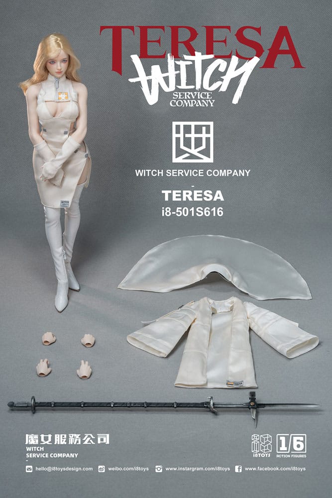 Original 1/6 Witch "Teresa" character action figure 30 cm
