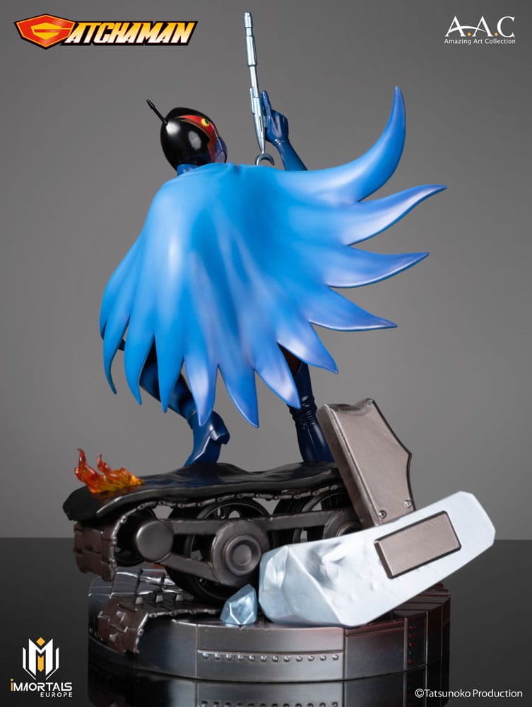 Gatchaman Amazing Art Collection Statua Joe il Condor, Esperto di Tiro 34 cm