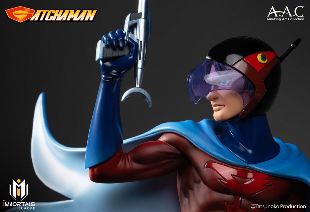 Gatchaman Amazing Art Collection Statua Joe il Condor, Esperto di Tiro 34 cm