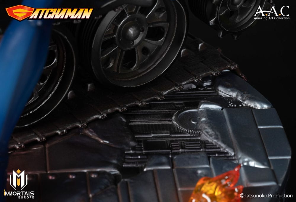 Gatchaman Amazing Art Collection Statua Joe il Condor, Esperto di Tiro 34 cm