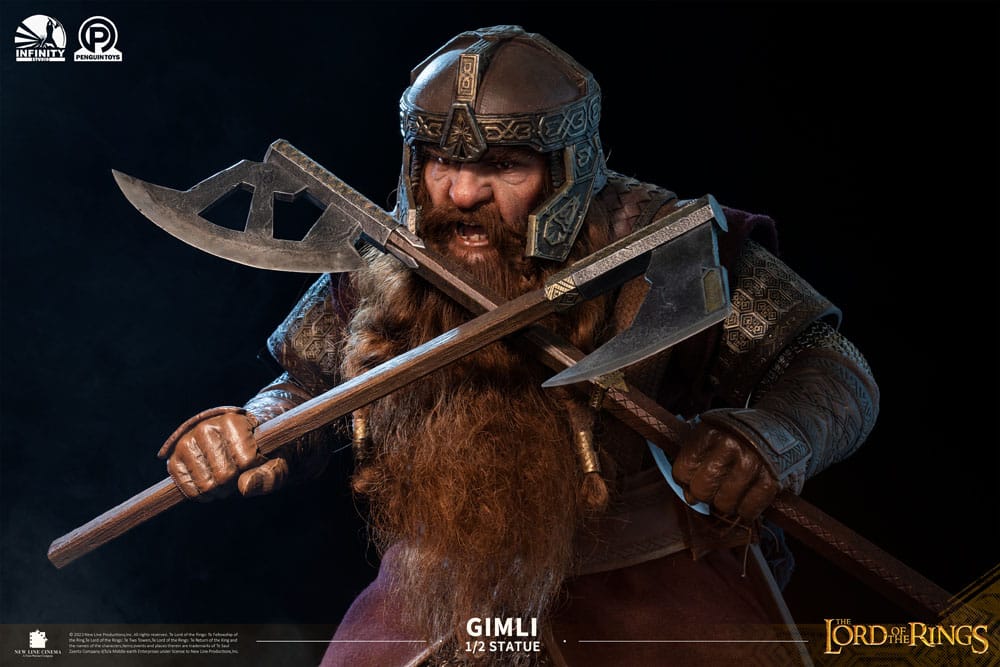 Lord Of The Rings Master Forge Series Statue 1/2 Gimli 88 cm