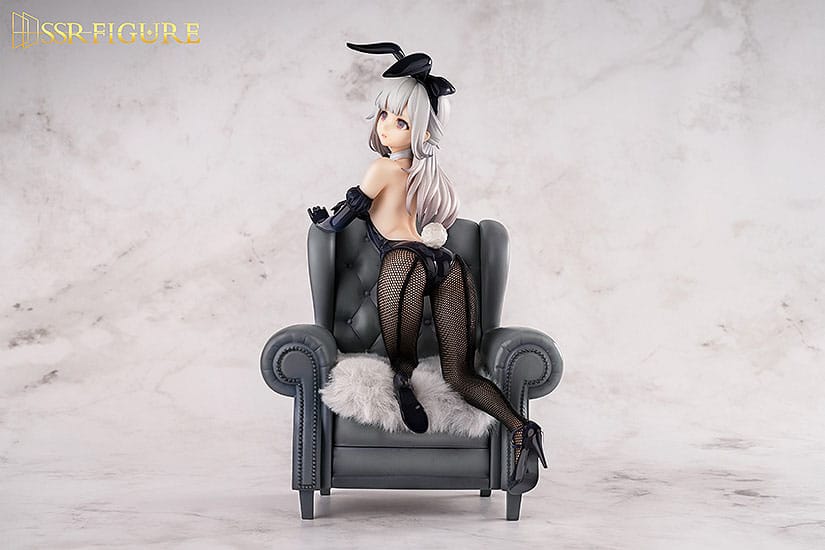 Statua in PVC SSR del personaggio originale 1/7 Yi Ren Guan - House of Unhumans Jin Hua: Bunny Ver. 23 centimetri