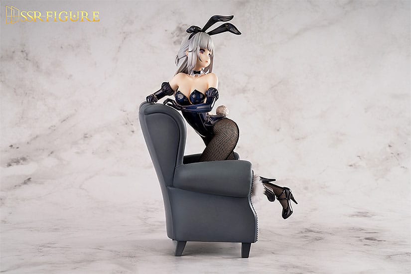 Statua in PVC SSR del personaggio originale 1/7 Yi Ren Guan - House of Unhumans Jin Hua: Bunny Ver. 23 centimetri