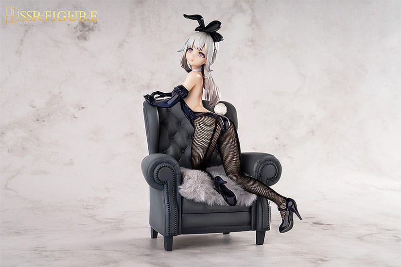 Statua in PVC SSR del personaggio originale 1/7 Yi Ren Guan - House of Unhumans Jin Hua: Bunny Ver. 23 centimetri