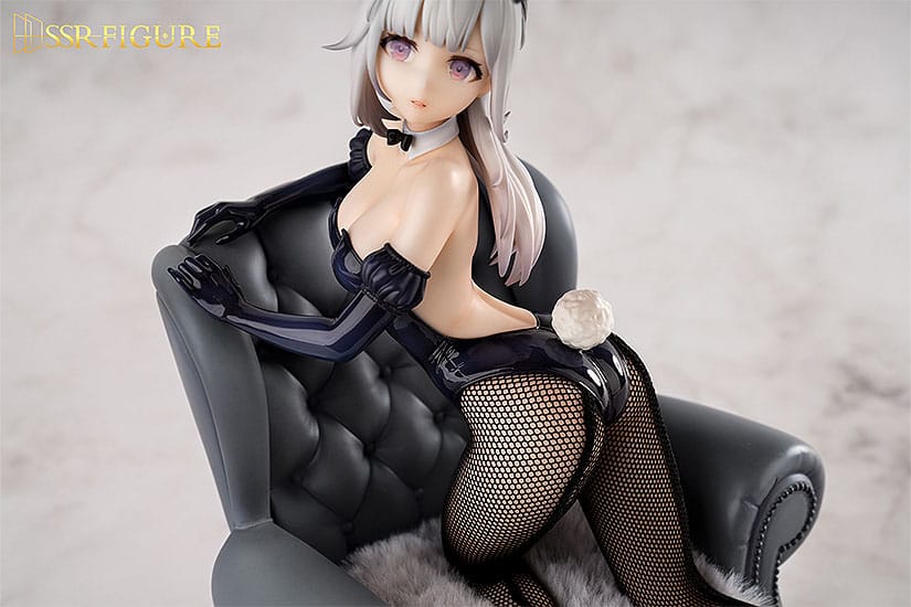 Statua in PVC SSR del personaggio originale 1/7 Yi Ren Guan - House of Unhumans Jin Hua: Bunny Ver. 23 centimetri