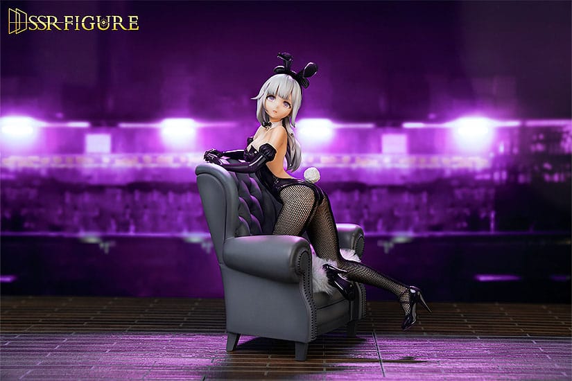 Statua in PVC SSR del personaggio originale 1/7 Yi Ren Guan - House of Unhumans Jin Hua: Bunny Ver. 23 centimetri