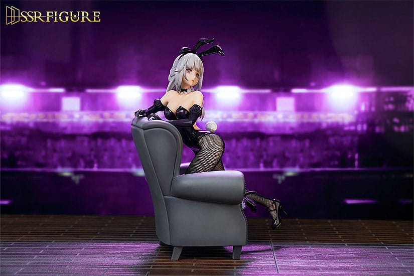 Statua in PVC SSR del personaggio originale 1/7 Yi Ren Guan - House of Unhumans Jin Hua: Bunny Ver. 23 centimetri