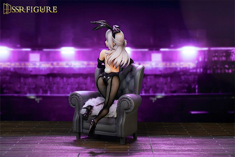 Statua in PVC SSR del personaggio originale 1/7 Yi Ren Guan - House of Unhumans Jin Hua: Bunny Ver. 23 centimetri