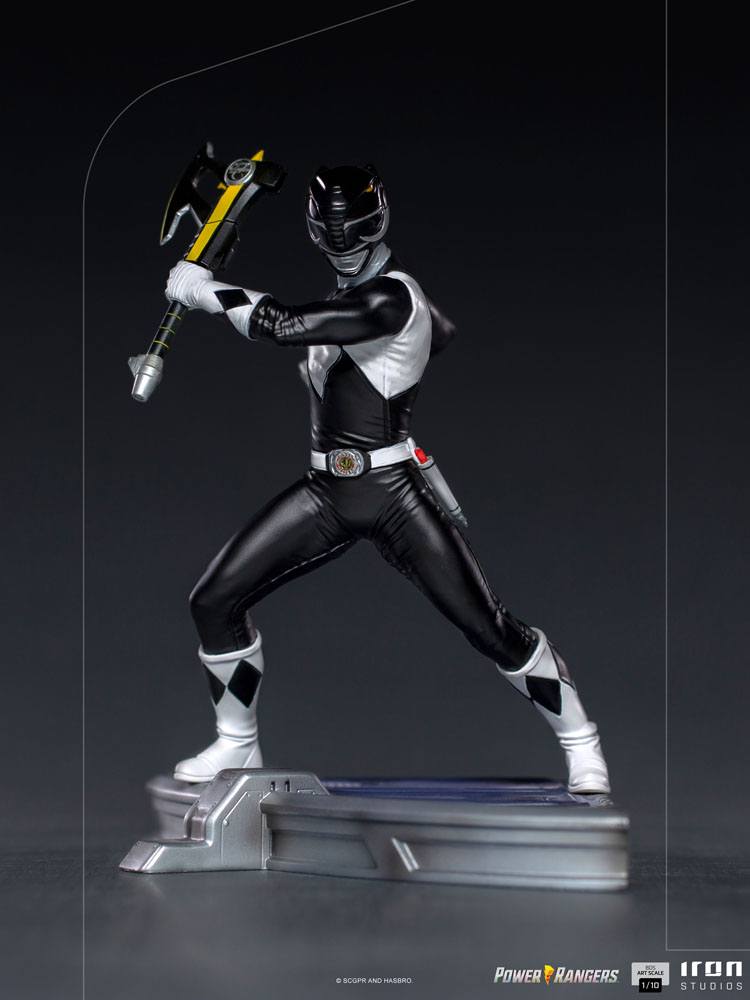 Power Rangers BDS 1/10 Black Ranger Art Scale Statue 17cm