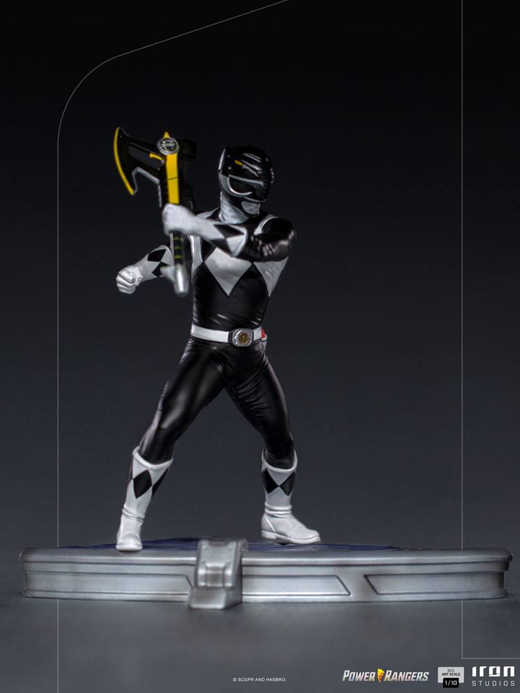 Power Rangers BDS 1/10 Black Ranger Art Scale Statue 17cm