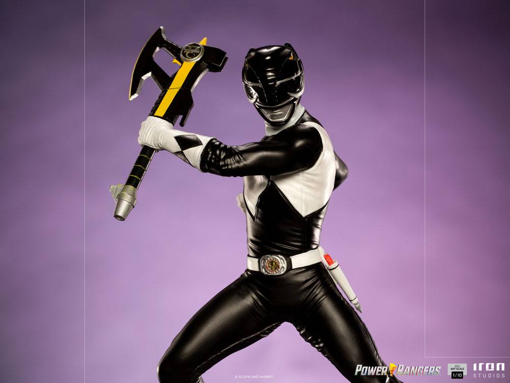 Power Rangers BDS 1/10 Black Ranger Art Scale Statue 17cm