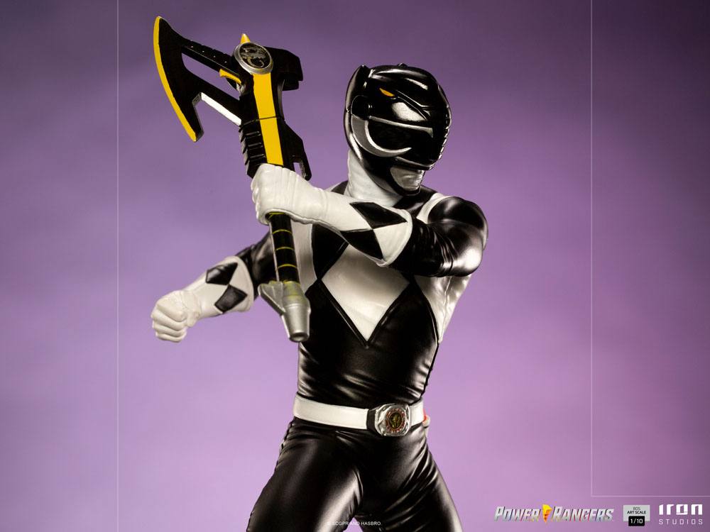 Power Rangers BDS 1/10 Black Ranger Art Scale Statue 17cm