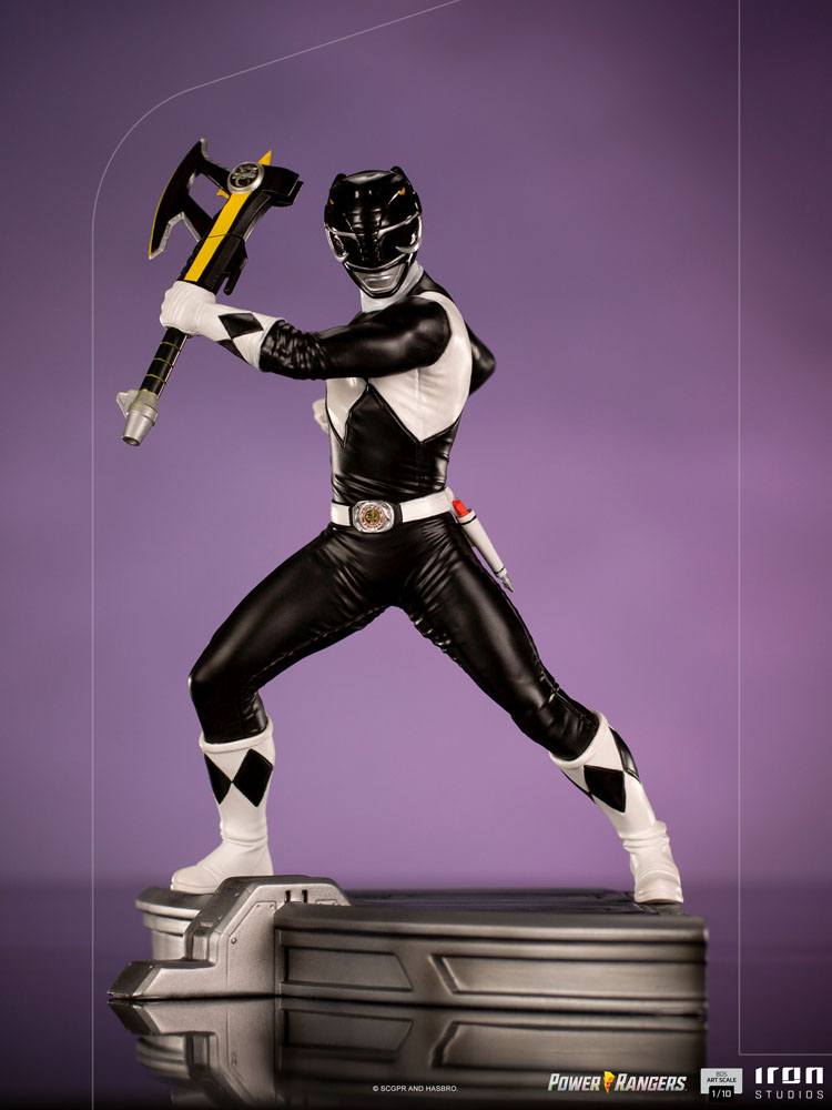 Power Rangers BDS 1/10 Black Ranger Art Scale Statue 17cm