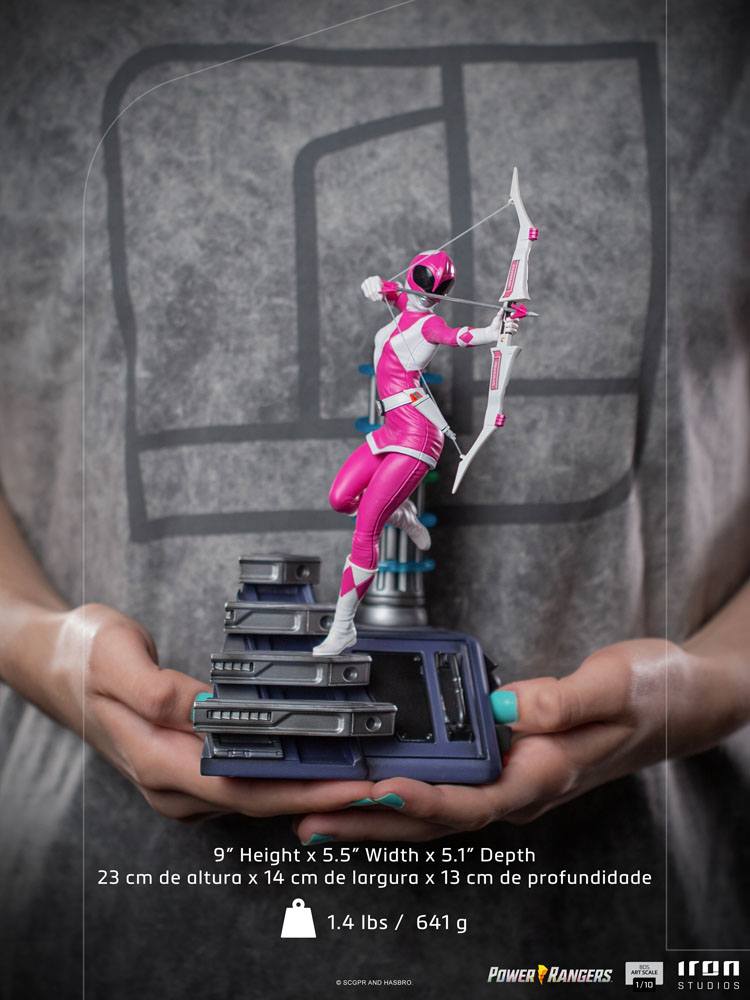 Power Rangers BDS Art Scale Statue 1/10 Pink Ranger 23cm