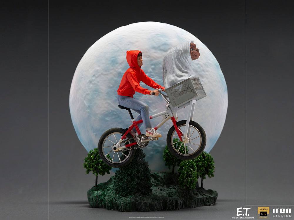 ET the Extra-Terrestrial Deluxe Art Scale Statue 1/10 ET &amp; Elliot 27 cm