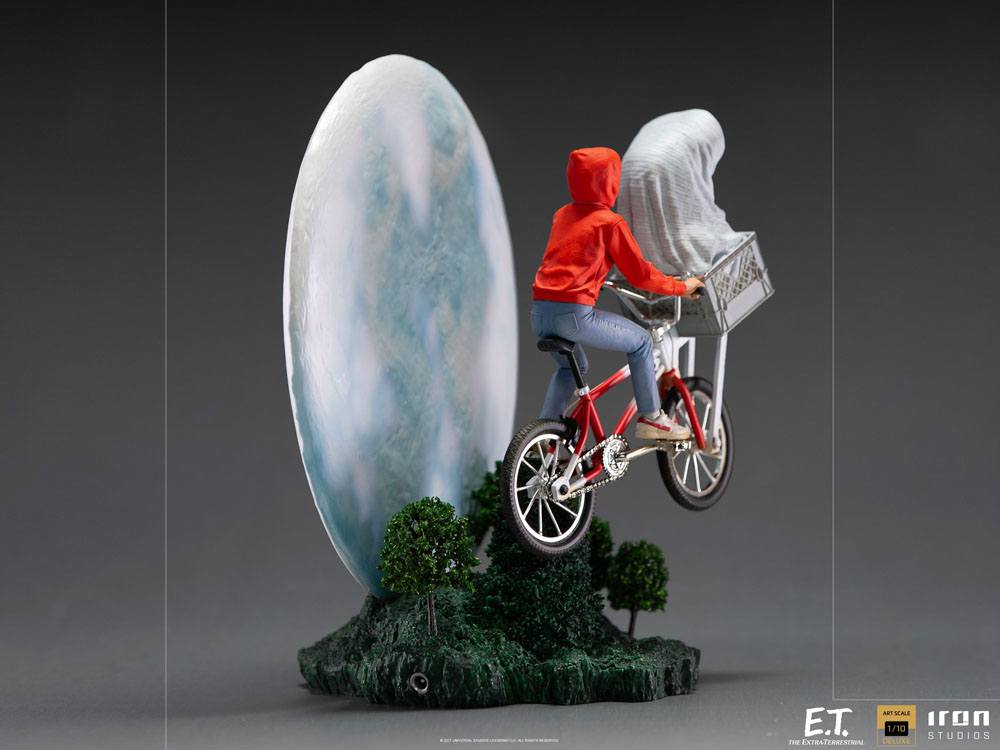 ET the Extra-Terrestrial Deluxe Art Scale Statue 1/10 ET &amp; Elliot 27 cm