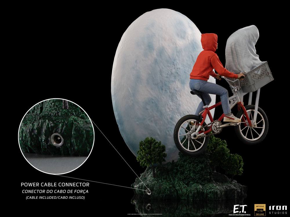E.T. the Extra-Terrestrial Deluxe Art Scale Statue 1/10 E.T. & Elliot 27 cm