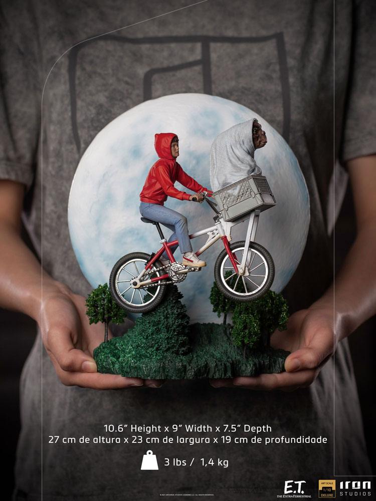 E.T. the Extra-Terrestrial Deluxe Art Scale Statue 1/10 E.T. & Elliot 27 cm