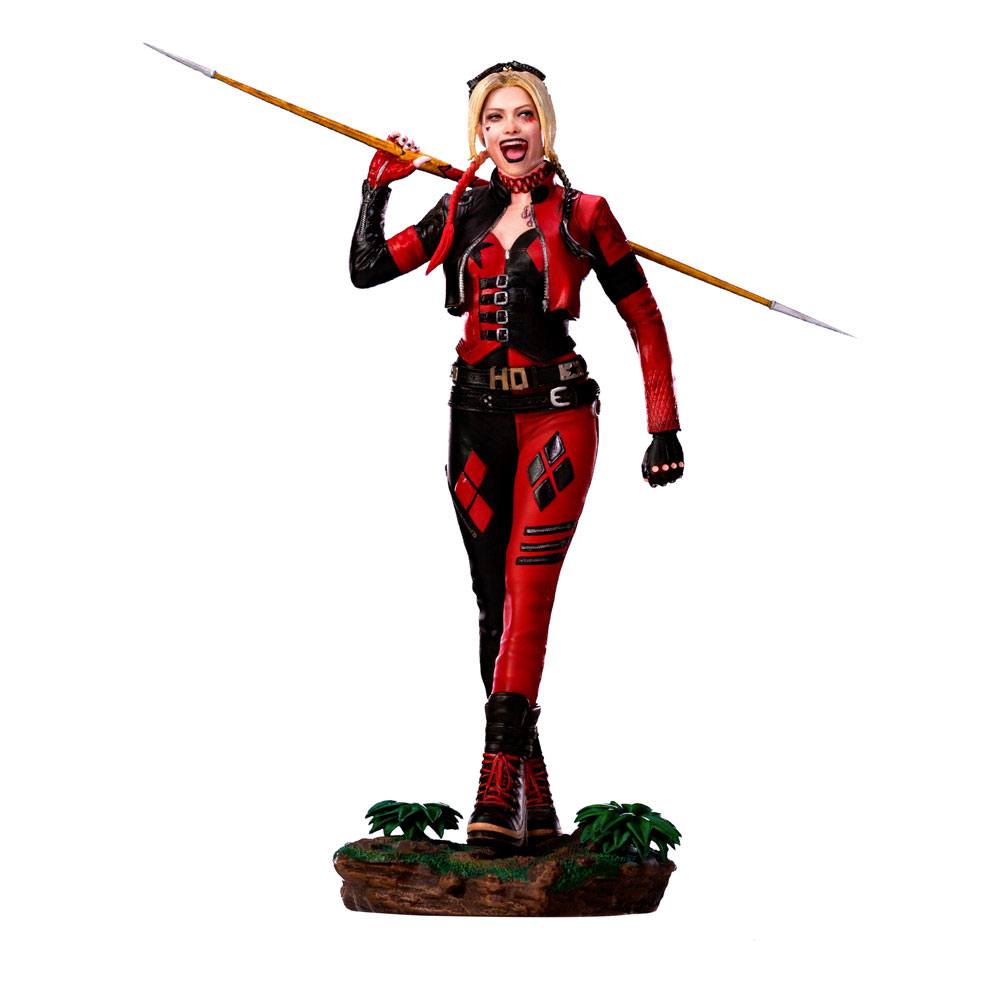 Statua in scala artistica BDS di The Suicide Squad 1/10 Harley Quinn 21 cm