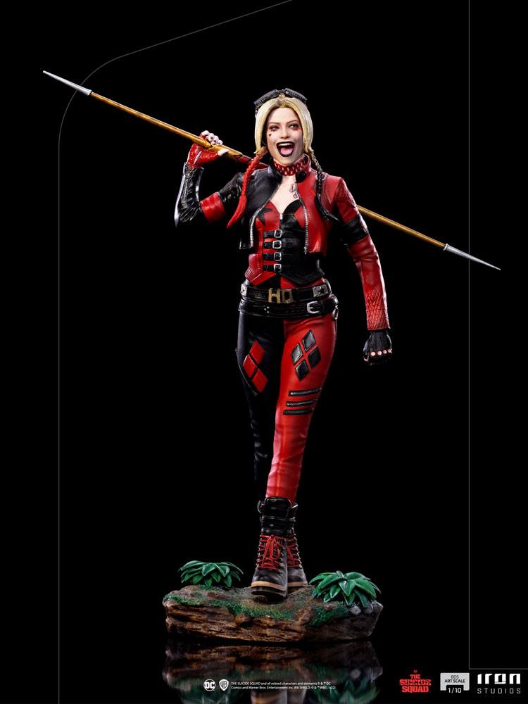 Statua in scala artistica BDS di The Suicide Squad 1/10 Harley Quinn 21 cm