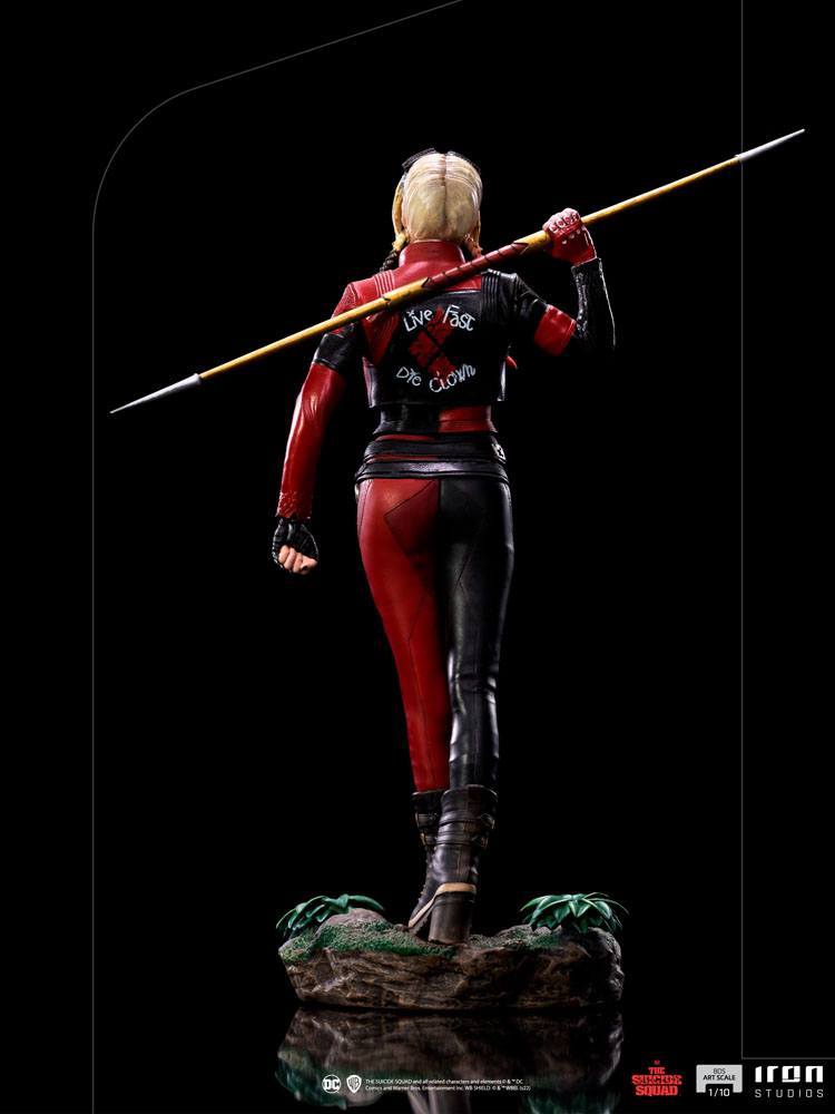 Statua in scala artistica BDS di The Suicide Squad 1/10 Harley Quinn 21 cm