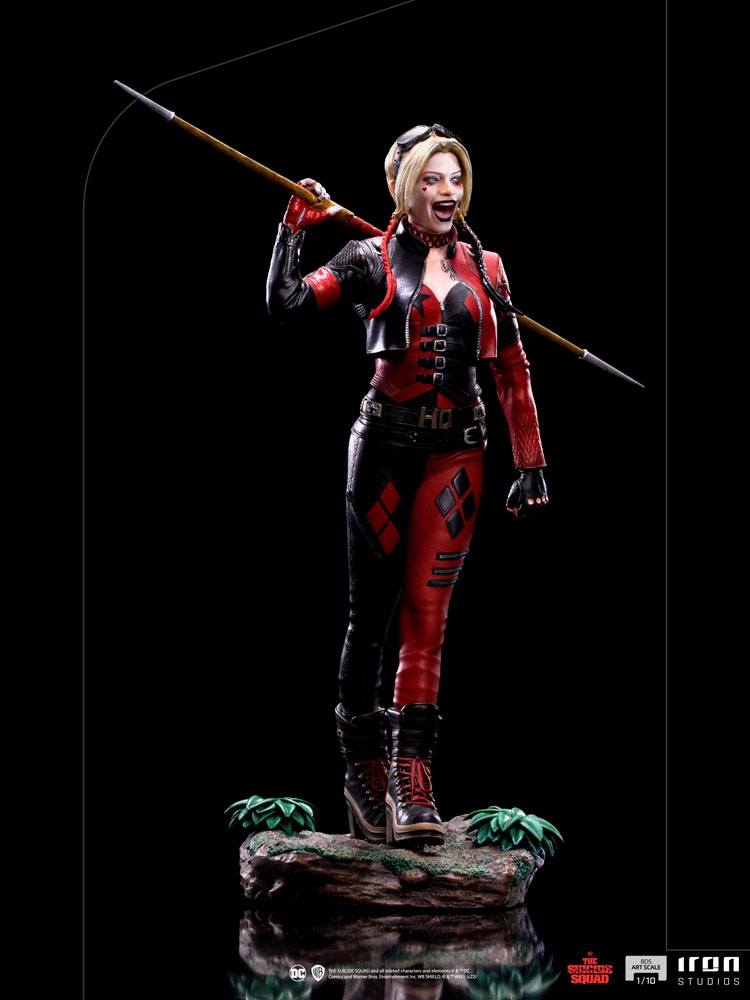 Statua in scala artistica BDS di The Suicide Squad 1/10 Harley Quinn 21 cm