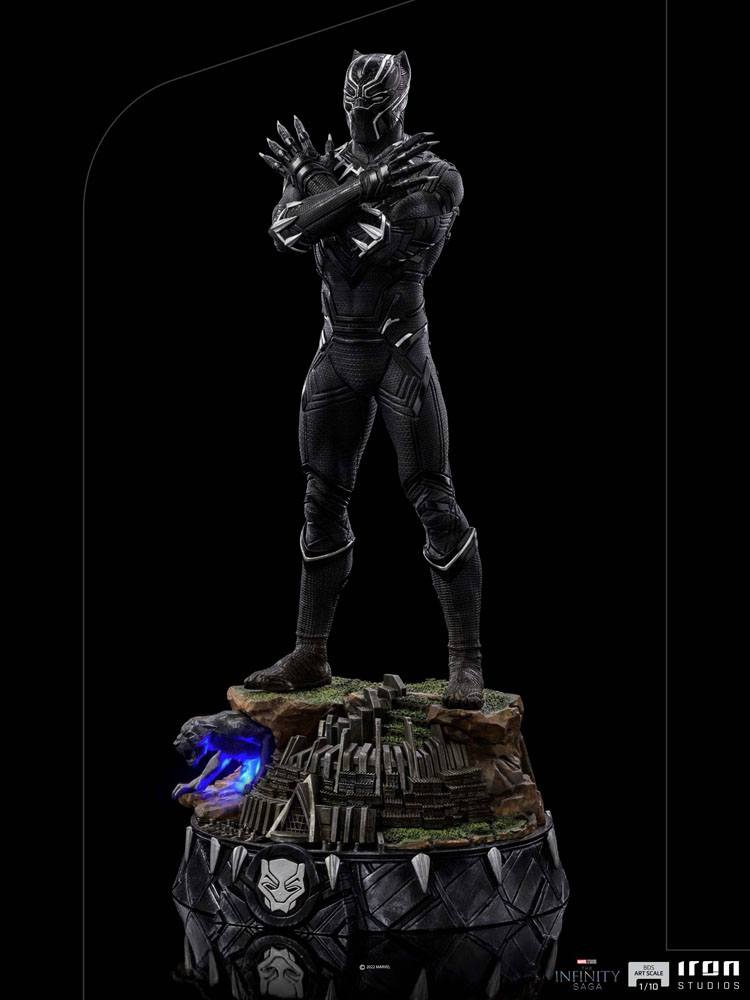 The Infinity Saga Art Scale Statue 1/10 Black Panther Deluxe 25 cm