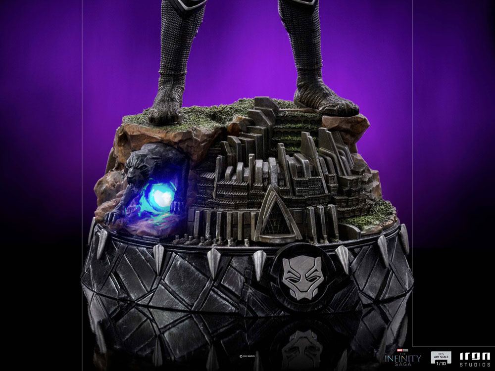 The Infinity Saga Art Scale Statue 1/10 Black Panther Deluxe 25 cm