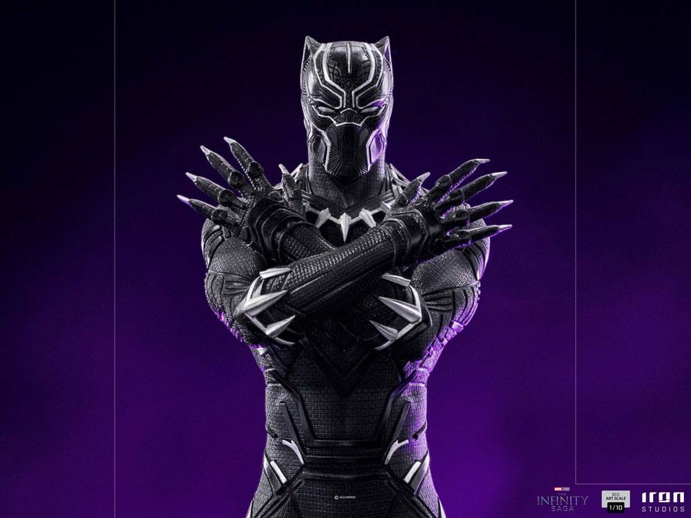 The Infinity Saga Art Scale Statue 1/10 Black Panther Deluxe 25 cm