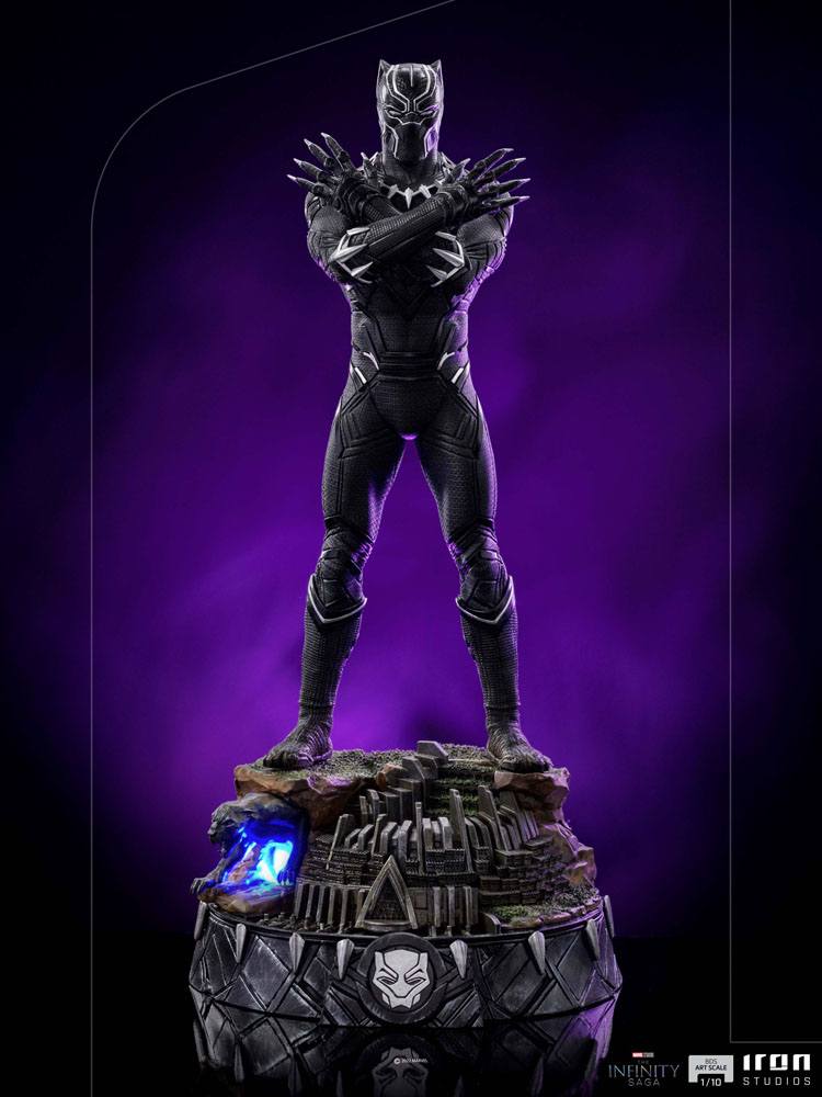 The Infinity Saga Art Scale Statue 1/10 Black Panther Deluxe 25 cm
