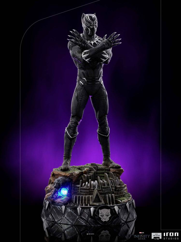 The Infinity Saga Art Scale Statue 1/10 Black Panther Deluxe 25 cm
