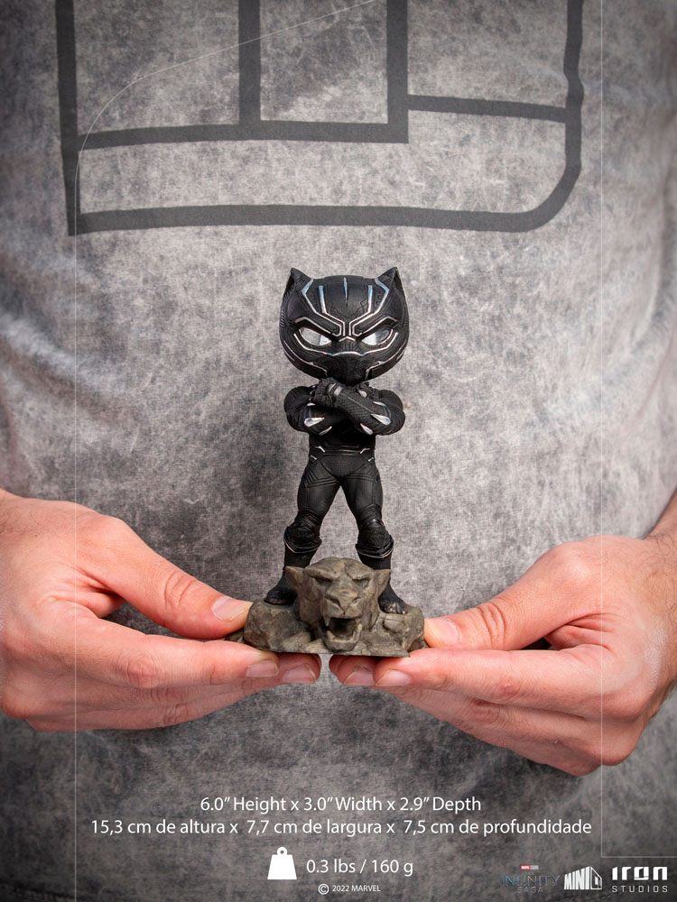 The Infinity Saga Mini Co. Black Panther PVC Figure 15 cm