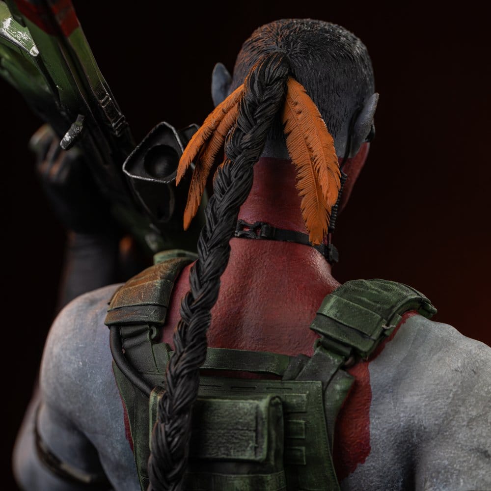 Avatar 3: Fire and Ash Art Scale Statue 1/10 Miles Quaritch 36 cm