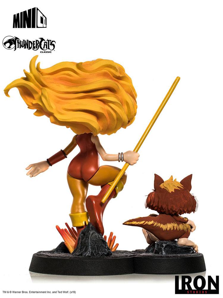 Thundercats Mini Co. PVC Figure Cheetara &amp; Snarf 13 cm