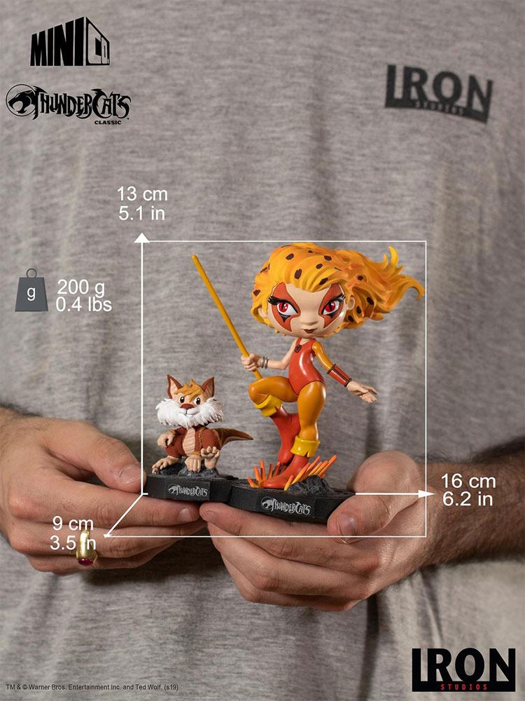 Thundercats Mini Co. PVC Figure Cheetara &amp; Snarf 13 cm