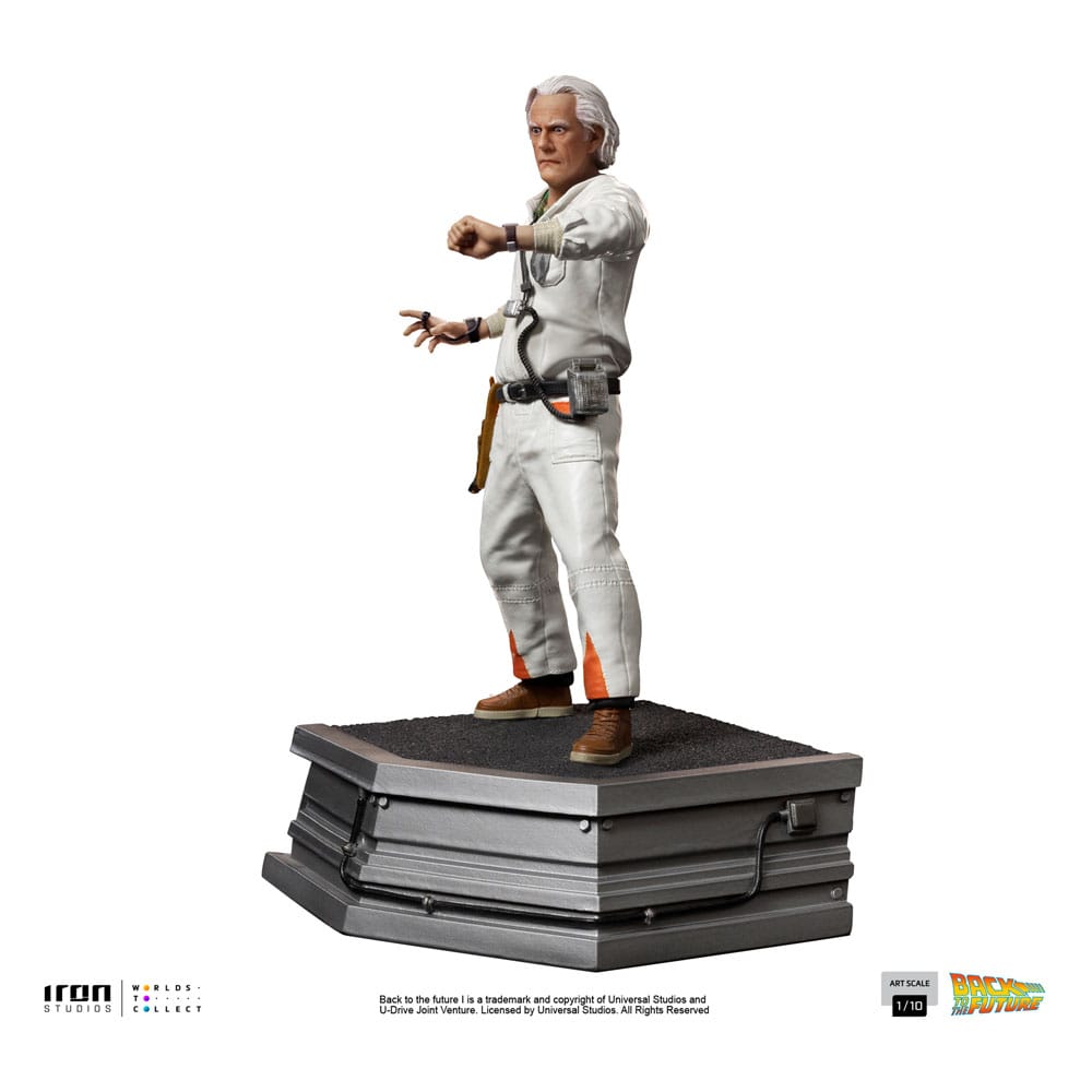 Back to the Future Art Scale Statue 1/10 Doc Brown 22cm