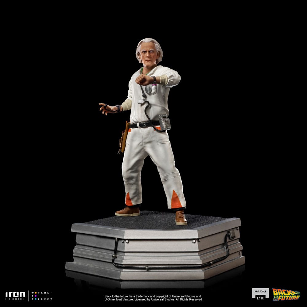 Back to the Future Art Scale Statue 1/10 Doc Brown 22cm