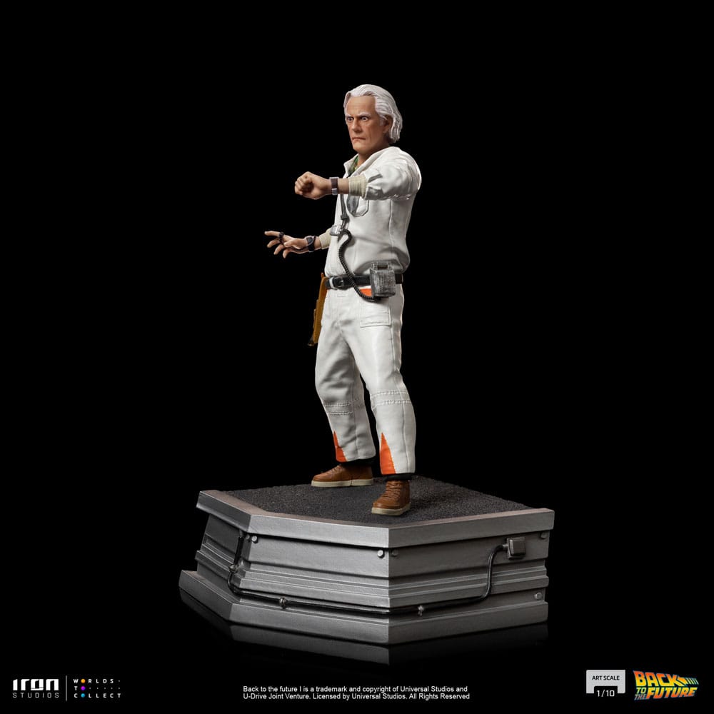 Back to the Future Art Scale Statue 1/10 Doc Brown 22cm