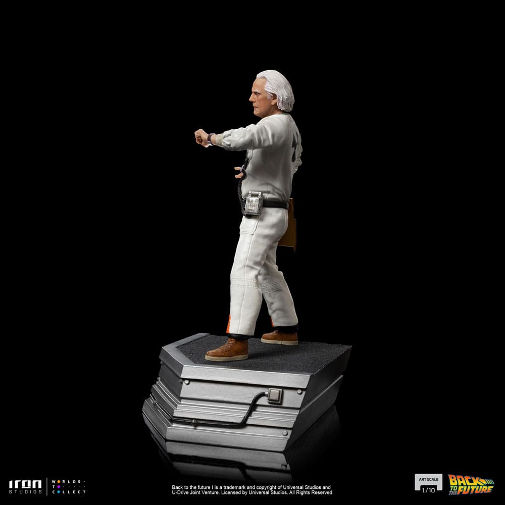 Back to the Future Art Scale Statue 1/10 Doc Brown 22 cm