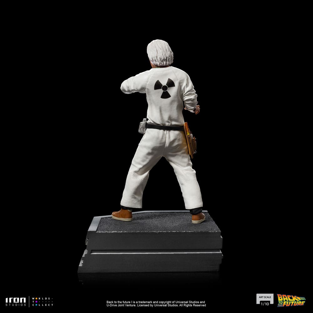 Back to the Future Art Scale Statue 1/10 Doc Brown 22cm