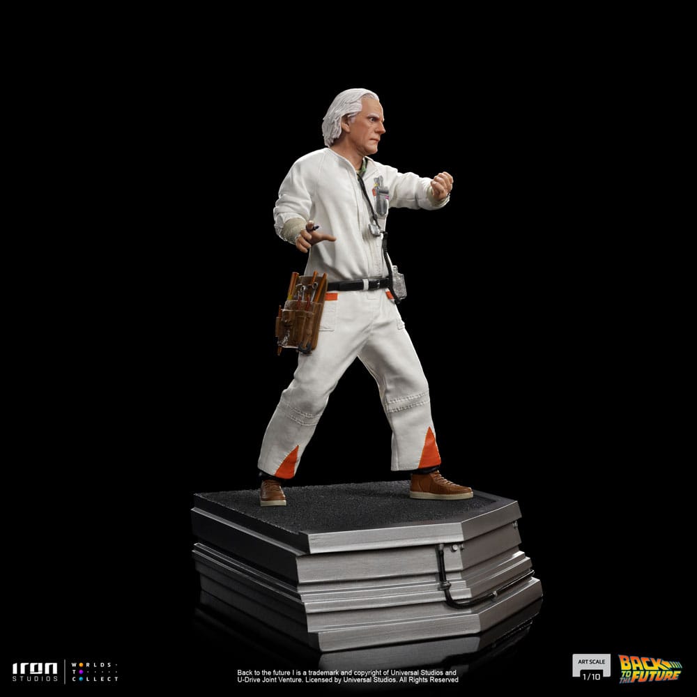 Back to the Future Art Scale Statue 1/10 Doc Brown 22 cm