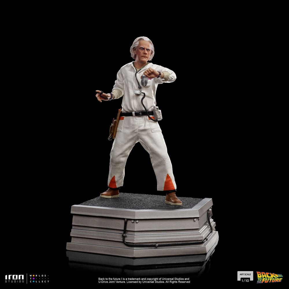 Back to the Future Art Scale Statue 1/10 Doc Brown 22 cm