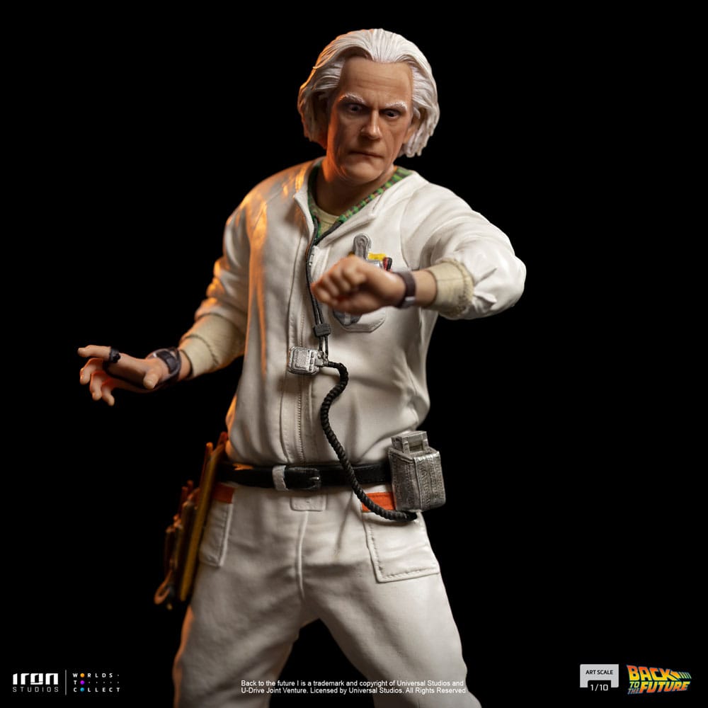 Back to the Future Art Scale Statue 1/10 Doc Brown 22 cm