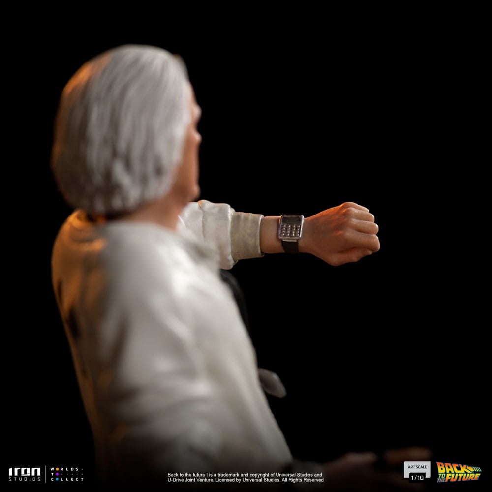 Back to the Future Art Scale Statue 1/10 Doc Brown 22 cm