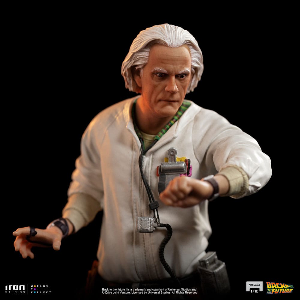 Back to the Future Art Scale Statue 1/10 Doc Brown 22 cm