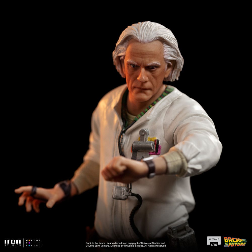 Back to the Future Art Scale Statue 1/10 Doc Brown 22cm